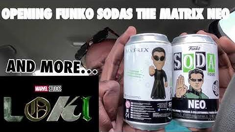 Opening Funko Sodas The Matrix Neo