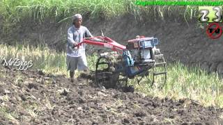 New Yanmar Two Wheel Tractor First Time Plowing