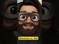 Hanuman Vs. Vaali in Raamayana…#shorts