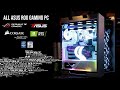 FULL PC BUILD LOG - ALL ROG WHITE GAMING PC i9 10900K , ROG STRIX RTX 3080, ROG HELIOS WHITE