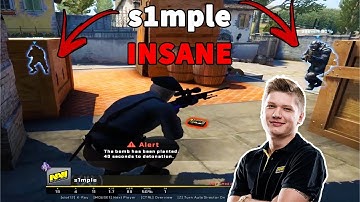 s1mple INSANE ACE CLUTCH 1V4 - NAVI vs ENCE - StarSeries i-League Season 7
