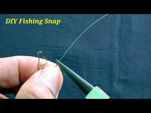 Cara Membuat Snap Peniti Pancing - DIY Fishing Snap