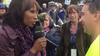 The day I was interviewed by Denise Lewis