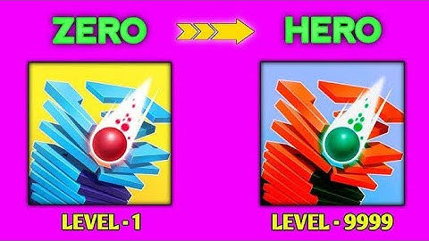 Stack ball 3d. challenge me level 1 to level  100  let