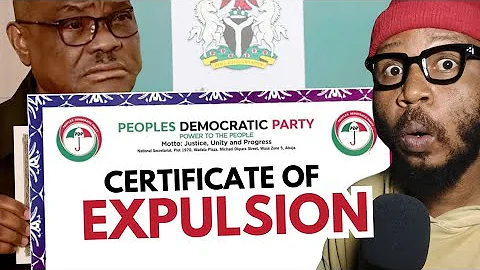 PDP Issues Certificate of Expulsion to Nyesom Wike, Ayodele Fayose, others 😳