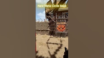 New Meta Circle Base #rust #rustbase #rustgame #rustbasedesign #rustconsole #rustbunker #rustclips