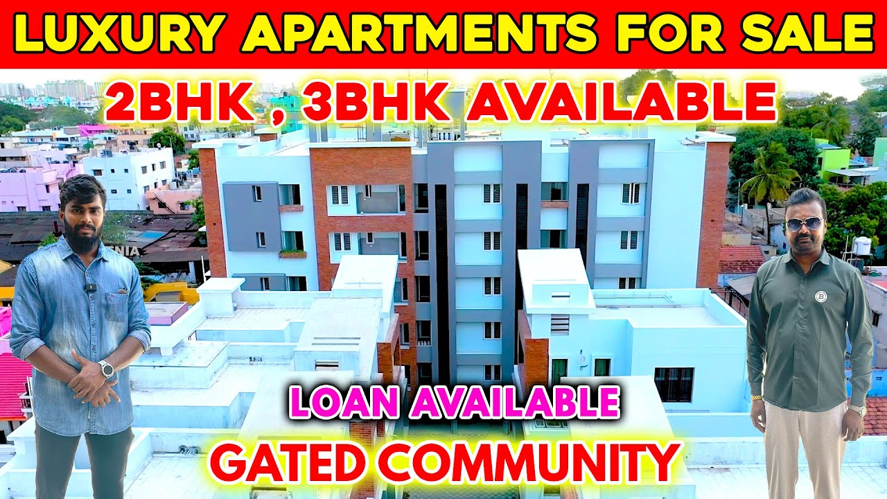 2BHK Apartments For Sale In Coimbatore Gated Community Loan