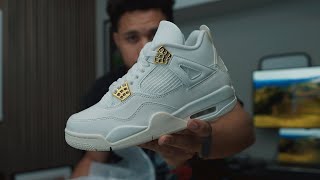 Why Air Jordan 4 Metallic Gold is a Must-Buy! 🌟 by A Sneaker Life 10,549 views 2 months ago 2 minutes, 13 seconds