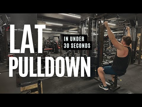 Lat Pulldown - Step-by-Step Guide | Level Up Fitness