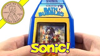 Sonic The Hedgehog Bath Bubbles, 2000 Sega Games Follow Up Video - How To Refill