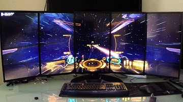 Multiple monitors Gaming or watching movies is now possible without surrond or eyefinity