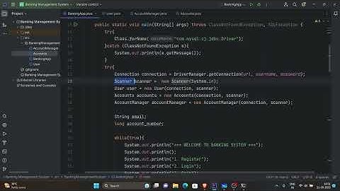 Banking 🏦 System in Java JDBC - Java Project 🔥for beginners with source code