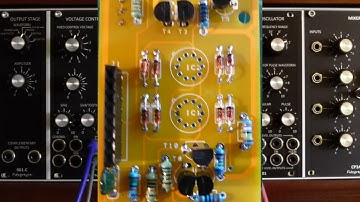 901 Oscillator Comparison (Eurorack format)