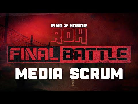 ROH Post-Show Media Scrum Featuring New ROH World Champions & Tony Khan | ROH Final Battle, 12/10/22