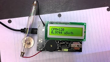 Arduino-based Radiation detector