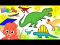 Dinosaur ABC | Learn the alphabet with SCARY DINOSAURS for children | abcd kids videos A to Z esl