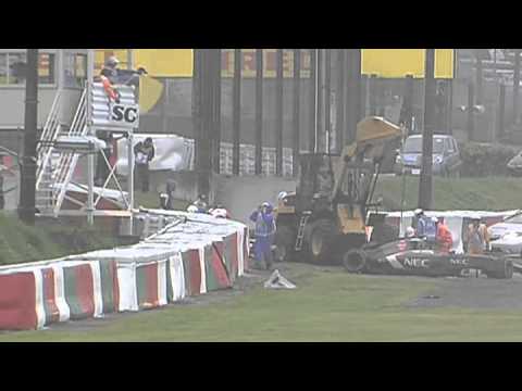 F1 Jules Bianchi Crash Suzuka japan 2014