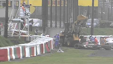 F1 Jules Bianchi Crash Suzuka japan 2014