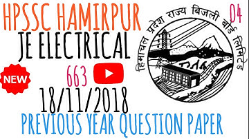 Part-04|post code-663|HPSSC-JE|