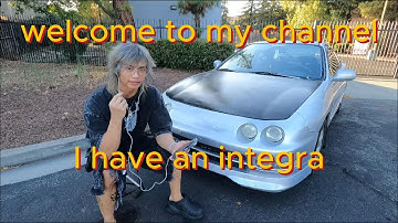 I made a channel for my car | B20B Integra walk around