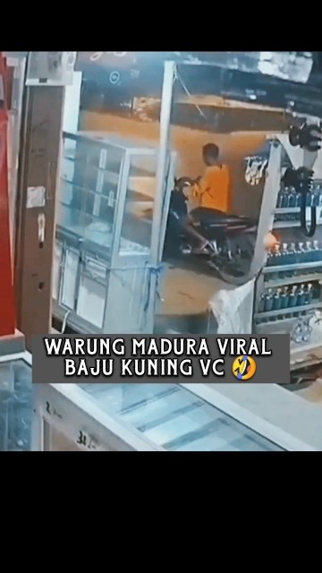 Viral warung madura - baju kuning vc 😂 #warungmadura #shorts