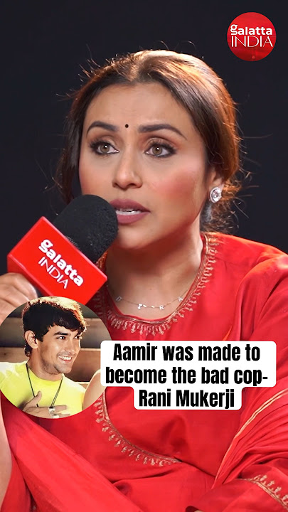 #ranimukerji reveals how Ghulam makers made #aamirkhan tell her about dubbing her voice