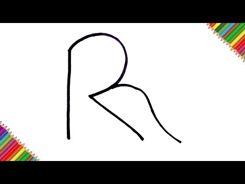 easy-drawing-!-how-to-draw-cute-parrot-from-r-letter-step-by-step-doodle-art-on-paper-for-kids