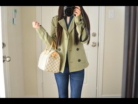 outfit louis vuitton speedy 30 damier azur