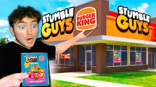 Opening EXCLUSIVE CARDS Stumble Guys x Burger King!