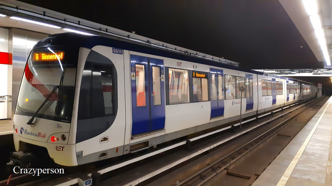 RET Rotterdam Metro - 28 Feb. 2025