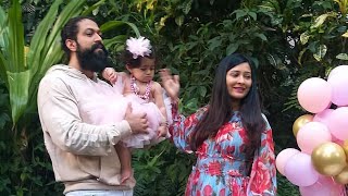 New Yash Radhika pandit good video// Yash Radhika cute baby boys studio in Karnataka//superstar Yash