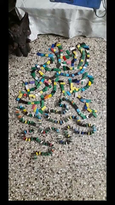 Satisfying @DaksDominoes #Satisfying #tredingshorts #domino @Hevesh5 #viral