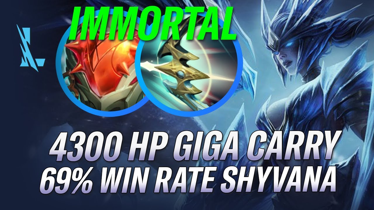 4300 HP 69% WIN RATE CHINESE WILD RIFT SHYVANA GAMEPLAY | RiftGuides ...
