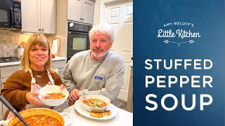 Stuffed Peppers Soup | Amy Roloff's Little Kitchen