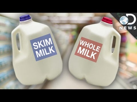 Video: Watter afgeroomde melk is die beste?