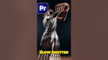 How to Make SLOW SHUTTER Effect in Premiere Pro #premierepro