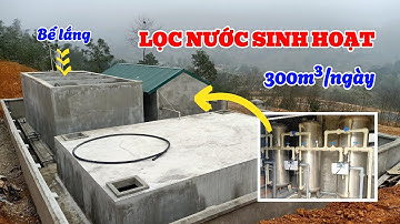 Công Trình Lọc Nước Sinh Hoạt Công Nghiệp Tại Tân Sơn, Phú Thọ - Xử Lý Nước Việt Phát