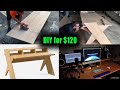 Recording studio desk build  diy easy instructions  output platform editing workstation