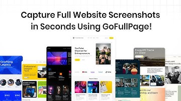 Capture Full Website Screenshots in Seconds Using GoFullPage | 2025