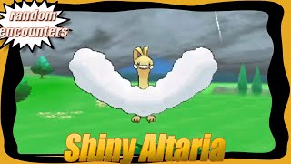 Live Shiny Altaria - 1848 random encounters - Pokemon Omega Ruby