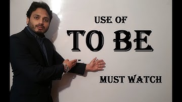 Use of "To Be" | By Syed Ali Raza Kazmi