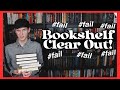 BAD BOOKS GOTTA GO! *BOOKSHELF CLEAR OUT*