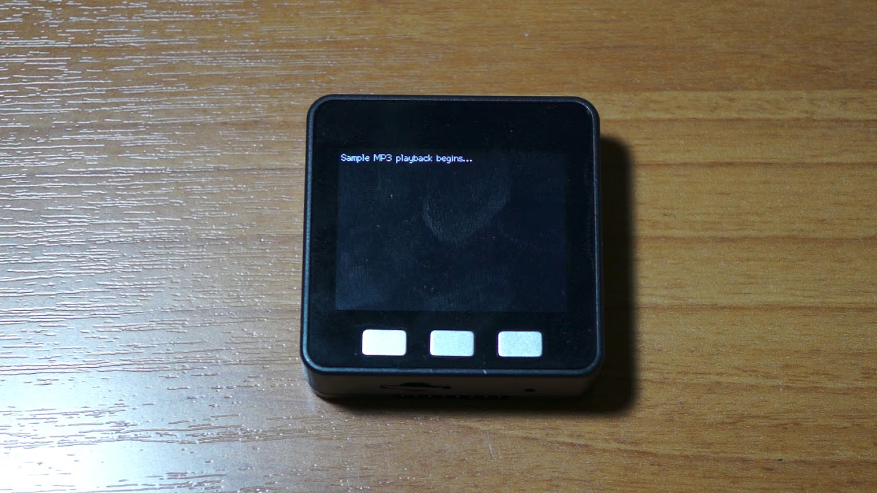 M5Stack - Playing MP3 Music - YouTube