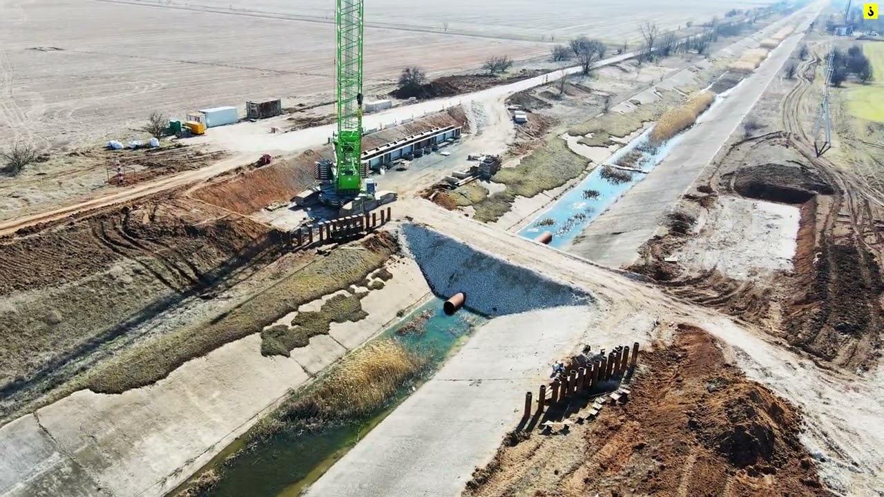 Симферополь-Евпатория-Мирный. Строительство трассы. Полный обзор всех ...