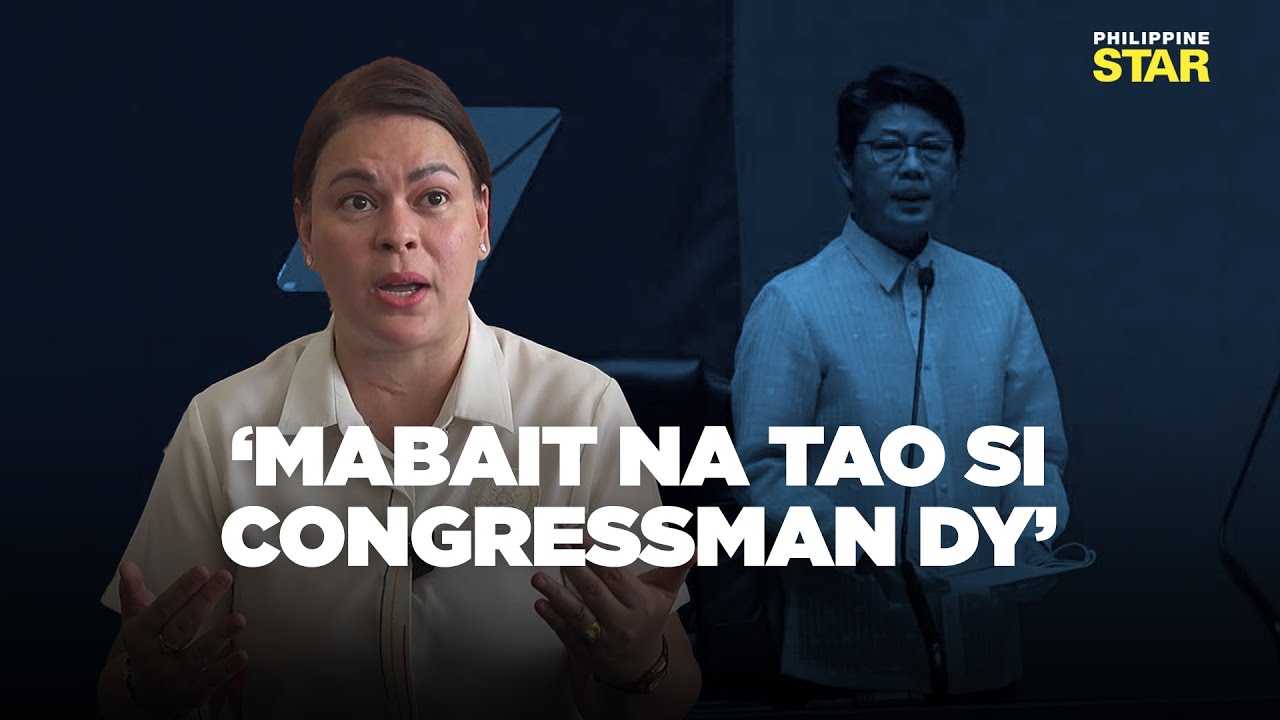 Sara Duterte nagbigay ng opinyon kay House Speaker Dy