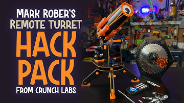 Foam Firing Robot from a Subscription Box?! Hack Pack Missile Launcher by Mark Rober’s Crunch Labs!