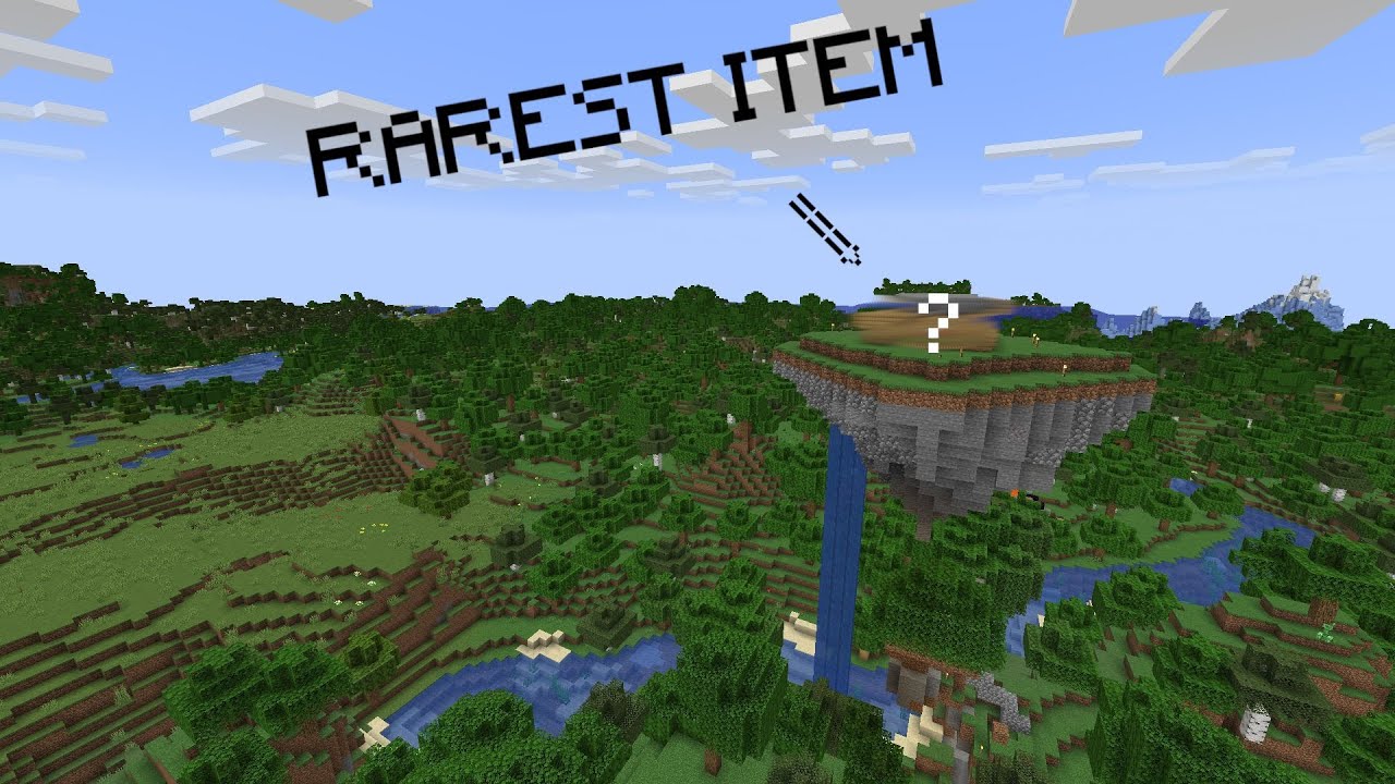 Filling my base with Minecraft's Rarest Item - YouTube
