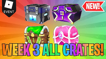 HOW TO GET ALL 4 CRATES! *EASY METHOD* (WEEK #3)