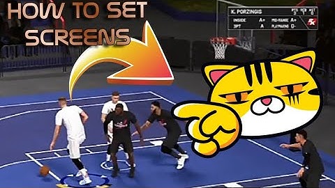How do you set screens in 2K20