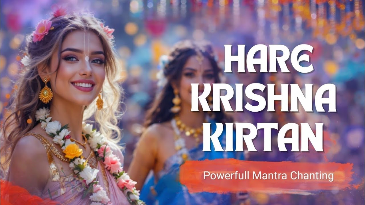 Hare Krishna Hare Rama Mahamantra | Peaceful Chanting | ISKCON Kirtan | Krishna  Bhajan #harekrishna